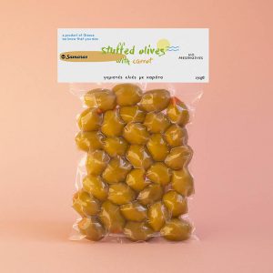 chalkidiki olives stuffed with carrot