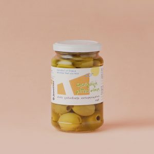 chalkidiki pitted olives packed jar 250g