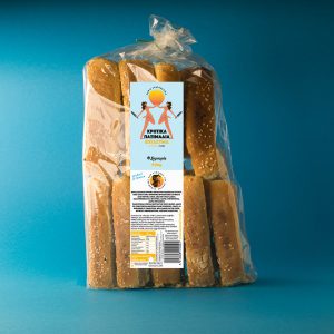 cretan chickpea rusks packed 500g