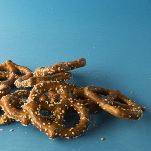 Pretzels with sea salt