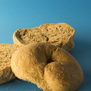 Round barley rusks