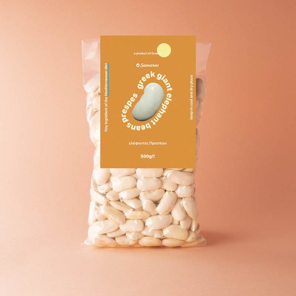 presses giant elephant beans packed vacuum 500g