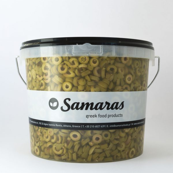 Chalkidiki sliced olives