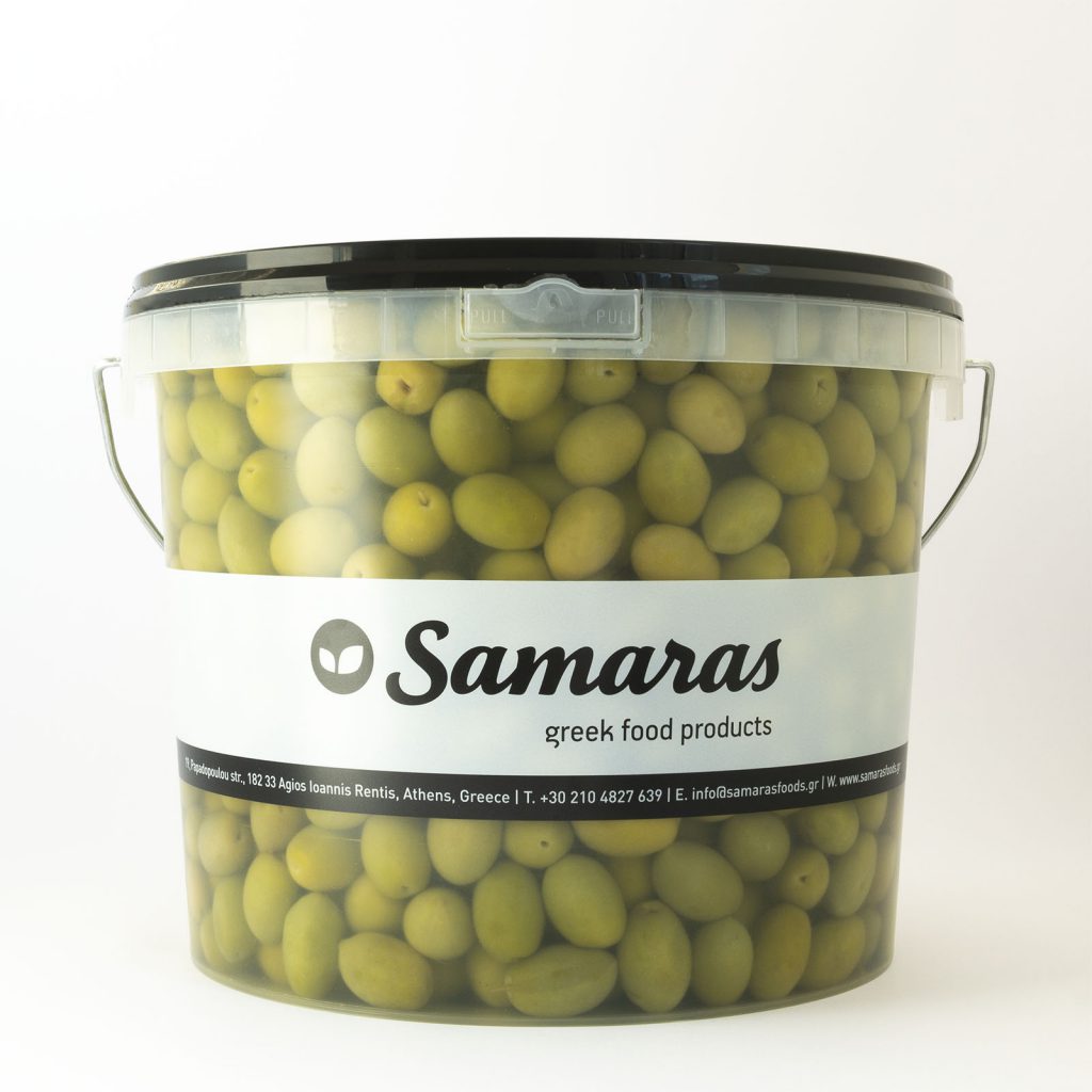 Chalkidiki whole olives Samaras Greek Food Products