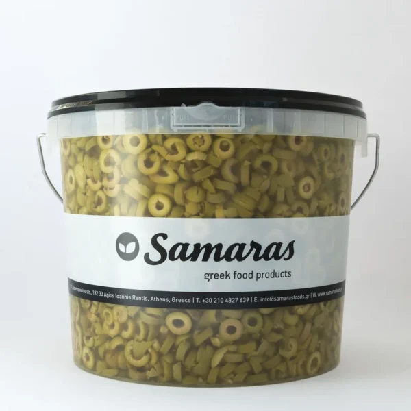 Chalkidiki sliced olives